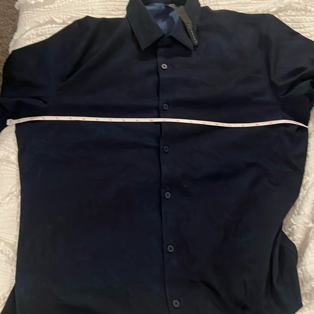 Lululemon Down to the Wire Slim Fit Long Sleeve True Navy size: L in EUC. - Picture 7 of 17